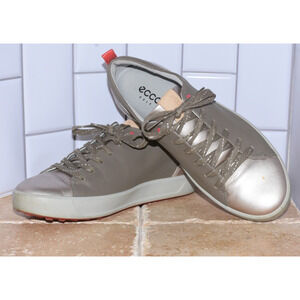ECCO Ladies Hybrid Spikeless Soft Hydromax Comfort Golf Sneaker 40-9 Extra Wide